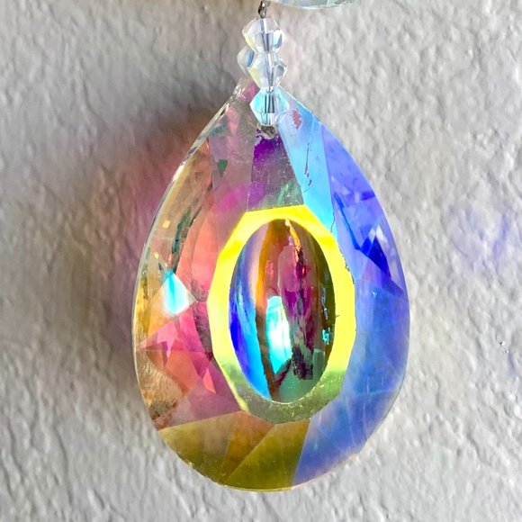 Multicolor Crystal Golden Butterfly Jeweled Suncatcher Window Sun Hanging New - Picture 4 of 4